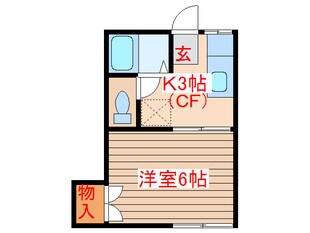 アーバンハイツ荒巻の物件間取画像